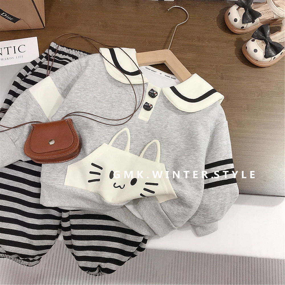cartoon autumn set
