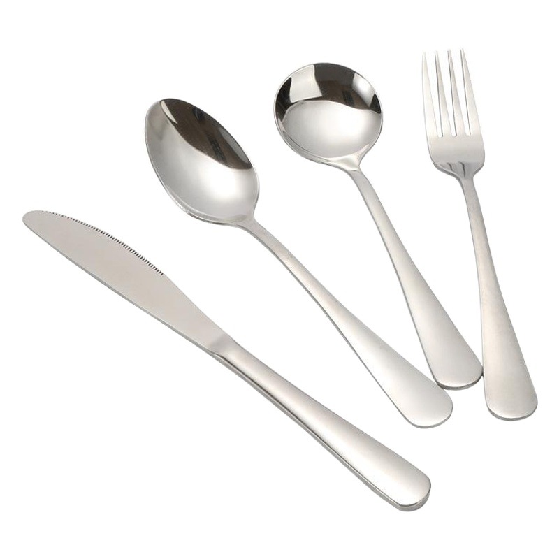 Stainless Steel Knife, Fork and Spoon Western Tableware Steak Knife Dining Knife, Fork and Spoon Two-piece Household Knife, Fork and Spoon Three-piece Set