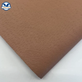 PU人造皮革鞋料鞋里0.4mm纸纹渗透鞋里南美napa