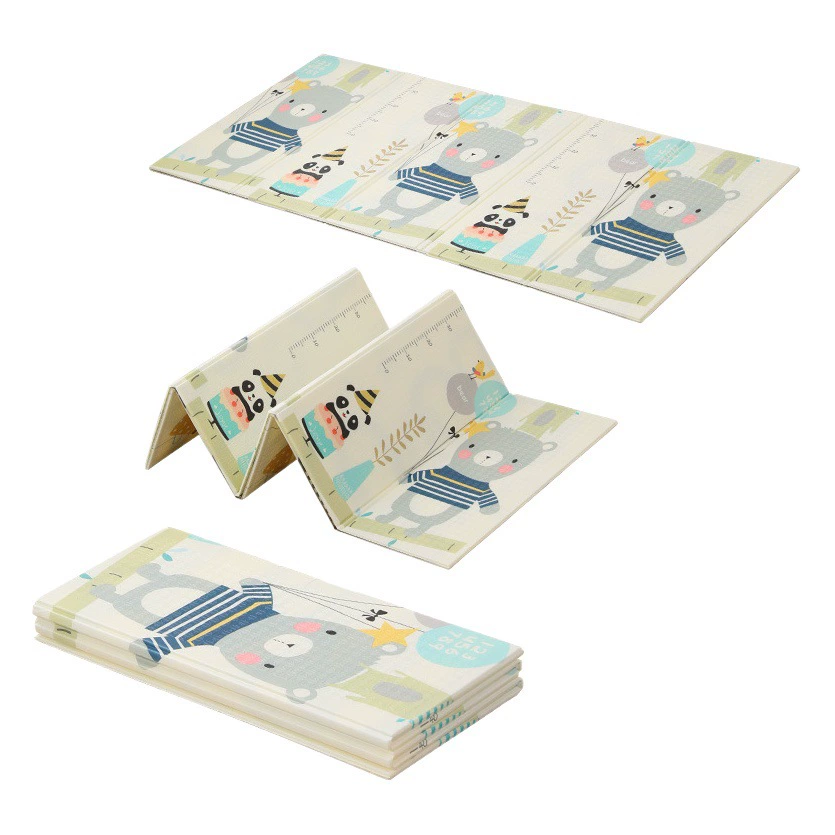 Детский бытовой коврик для ползания XPE утолщенный детский складной коврик для ползания Поролоновый коврик детский коврик для забора