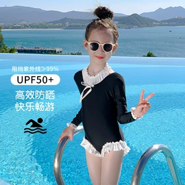 儿童泳衣;童连衣裙;童裤