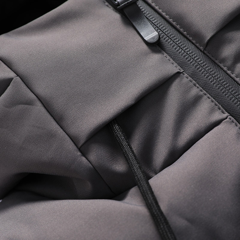 Ropa de hombre 2023 invierno nuevo algodón hombre corto engrosado ropa de pan hombre joven algodón hombre chaqueta de algodón con capuz