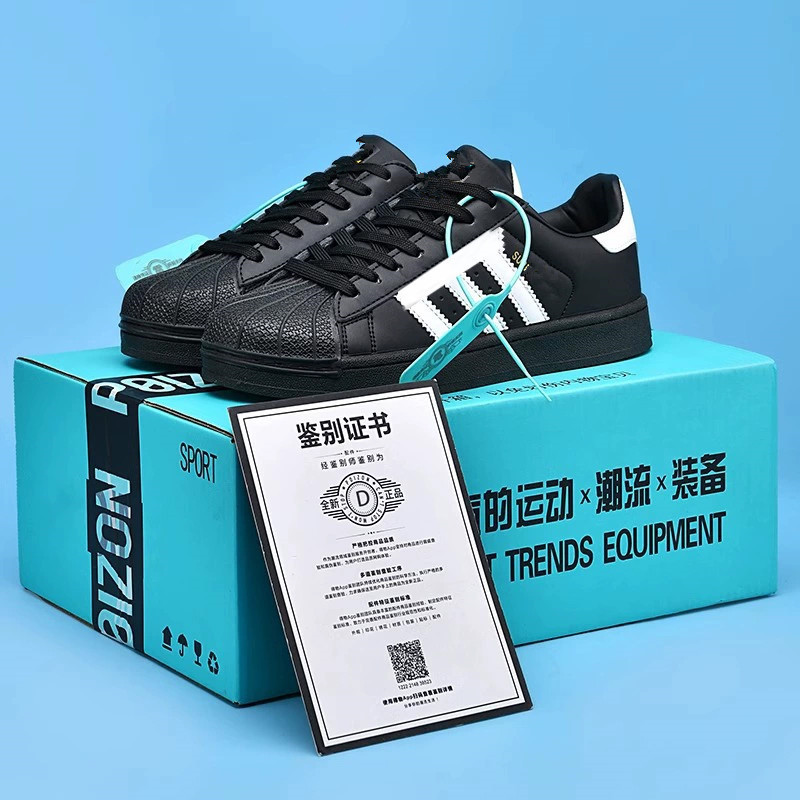 Putian Board Shoes Adi Shell Head Gold Standard Sports Casual Men's and Women's Low-top Couples Non-slip Wear-resistant Classic White Shoes