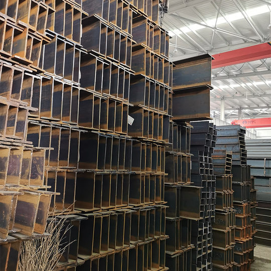 Spot Hot-Rolled Q235B Series Steel Shandong H-Shaped Steel Welding Processing Split Construction Steel Structure I-Beam