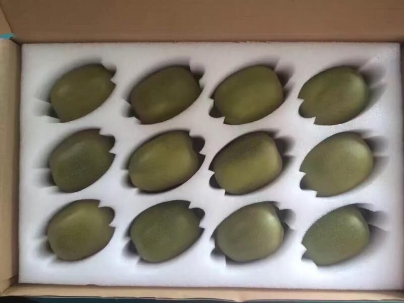 厂家供应白色猕猴桃包装泡沫成型异形猕猴桃快递包装泡沫