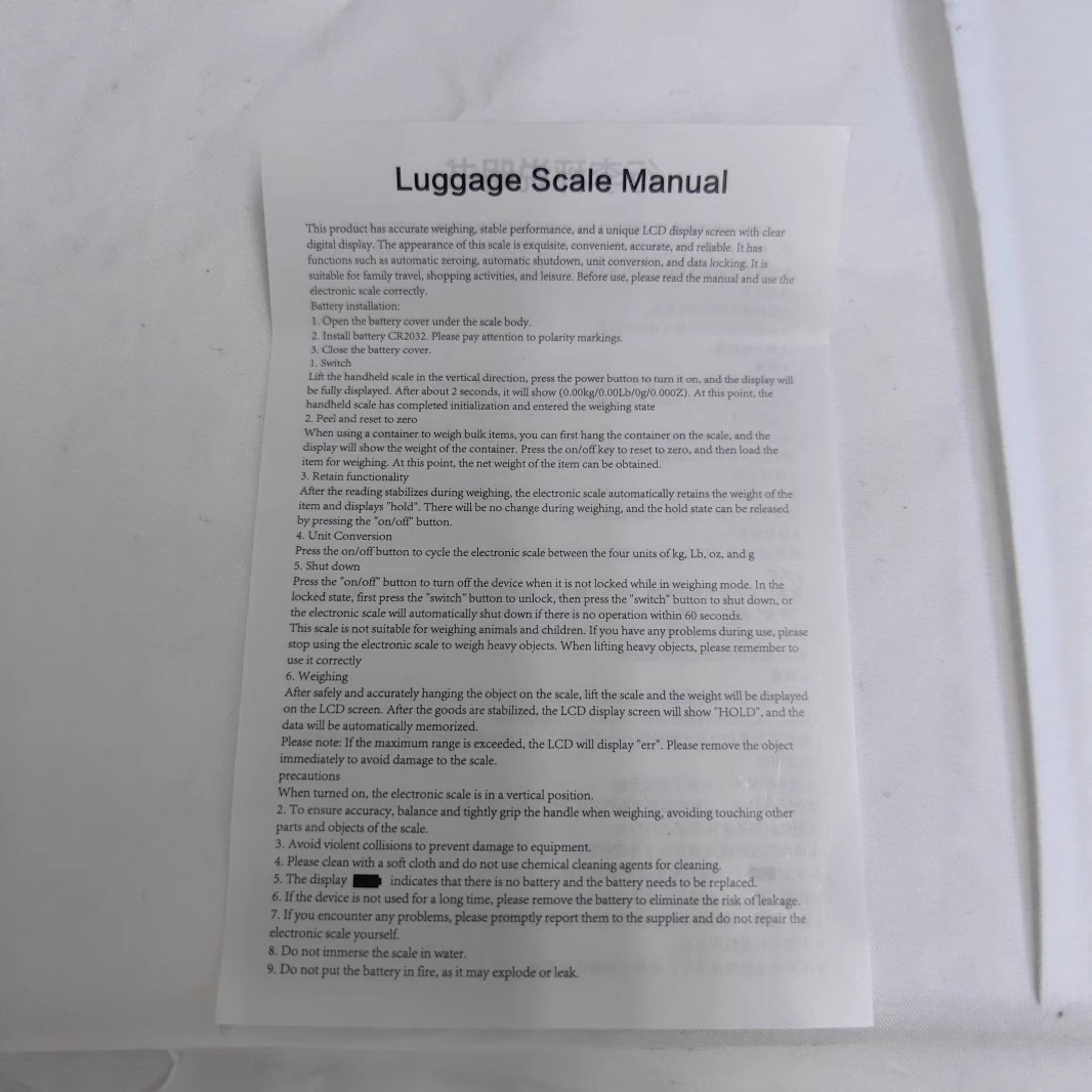 2025 báscula de equipaje electrónica báscula expreso 50kg báscula especial para el aeropuerto báscula portátil báscula electrónica