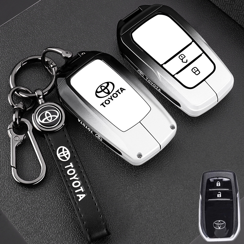 Suitable for Toyota Key Cover Chr Hilux Fortuner Cooluze Camry Corolla Rav4 Highlander