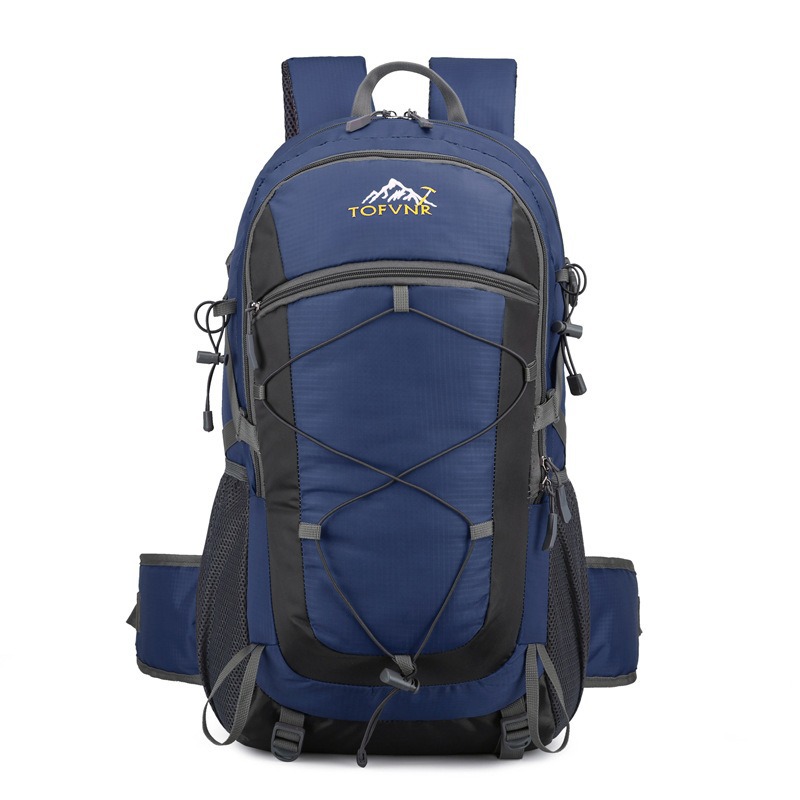 Mochila de senderismo al aire libre de gran capacidad, bolsa deportiva ligera e impermeable de nailon para camping o viaje