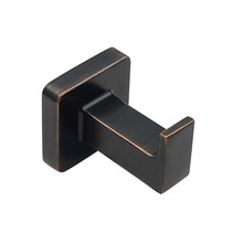 欧式黑古铜色四方挂钩衣钩 太空铝个性衣勾方形创意衣帽钩衣服钩