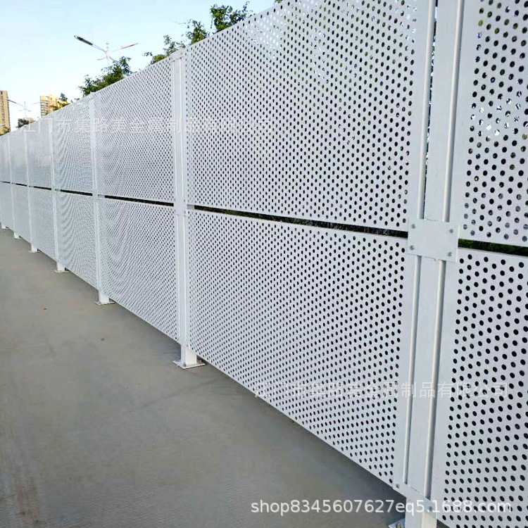 现货沿海防风工程围蔽建筑工地防撞隔离网道路施工市政冲孔围挡