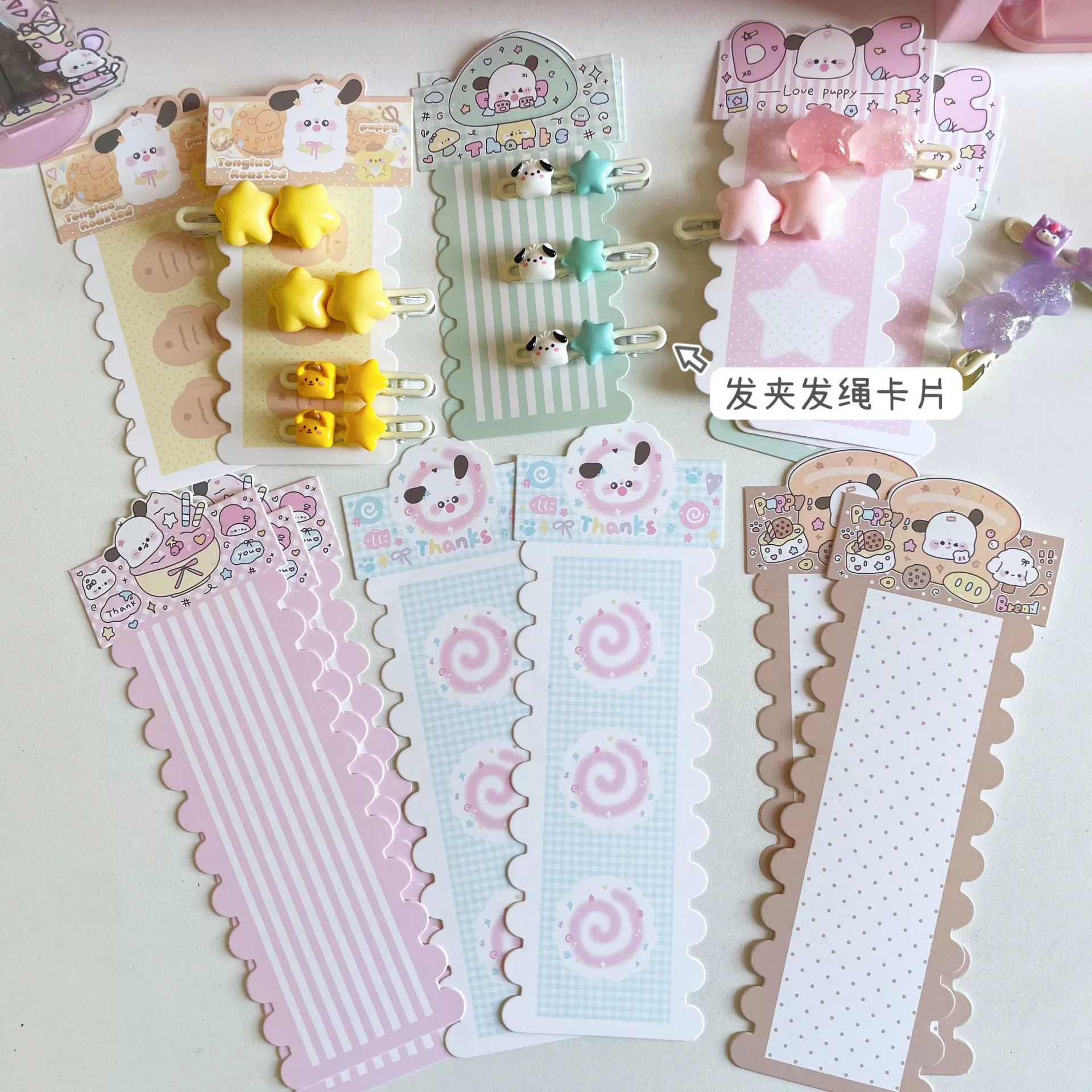 Оригинальный головной убор ручной работы DIY аксессуары для волос Крем гель повязка для волос заколка для волос набор карт украшения аксессуары карты оптом