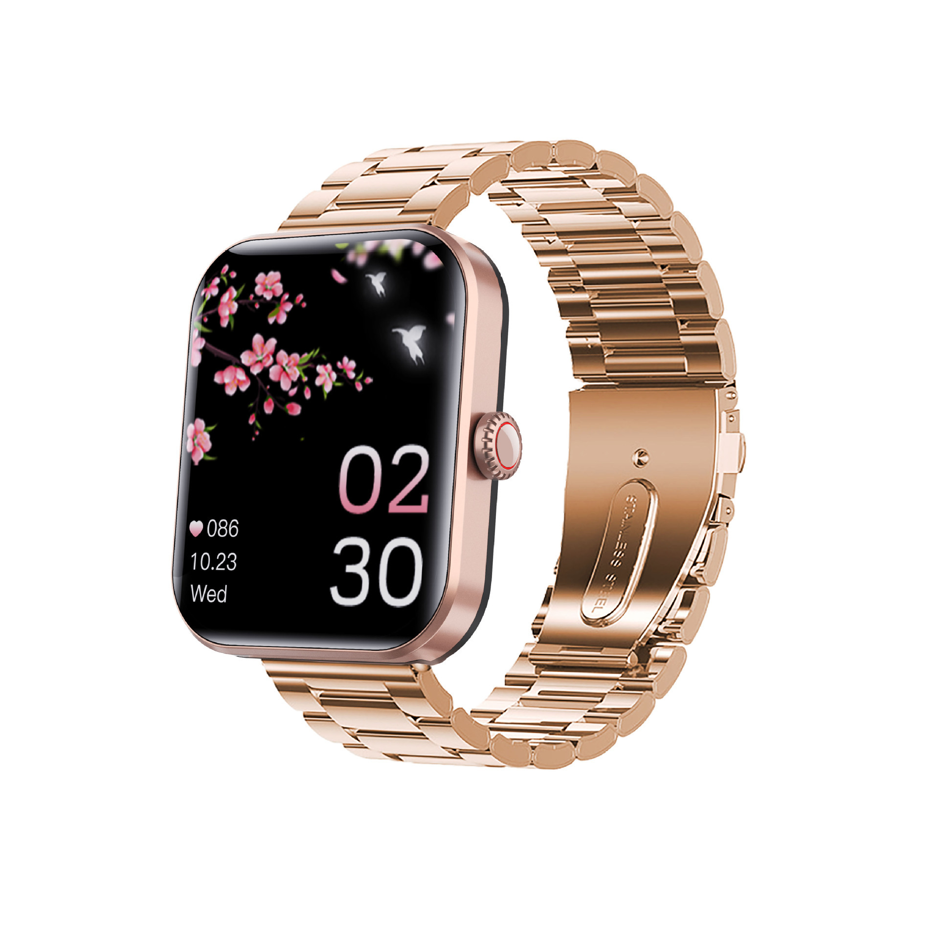 F57L 3구슬 로즈 골드 스틸 영어