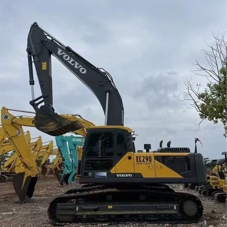 Wal-Mart 290 excavadora grande de segunda mano compra máquina de exportación línea especial al extranjero