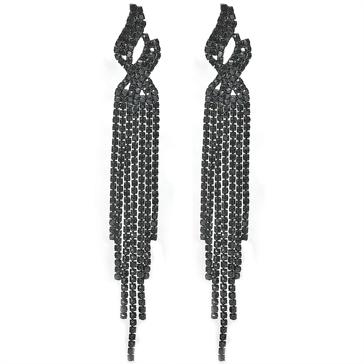 Collier multicouche minimaliste avec pendentif glands bijoux_voghion.com