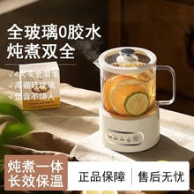 养生壶办公室小型家用煮茶器迷你电茶炉全玻璃恒温花茶壶电烧水壶