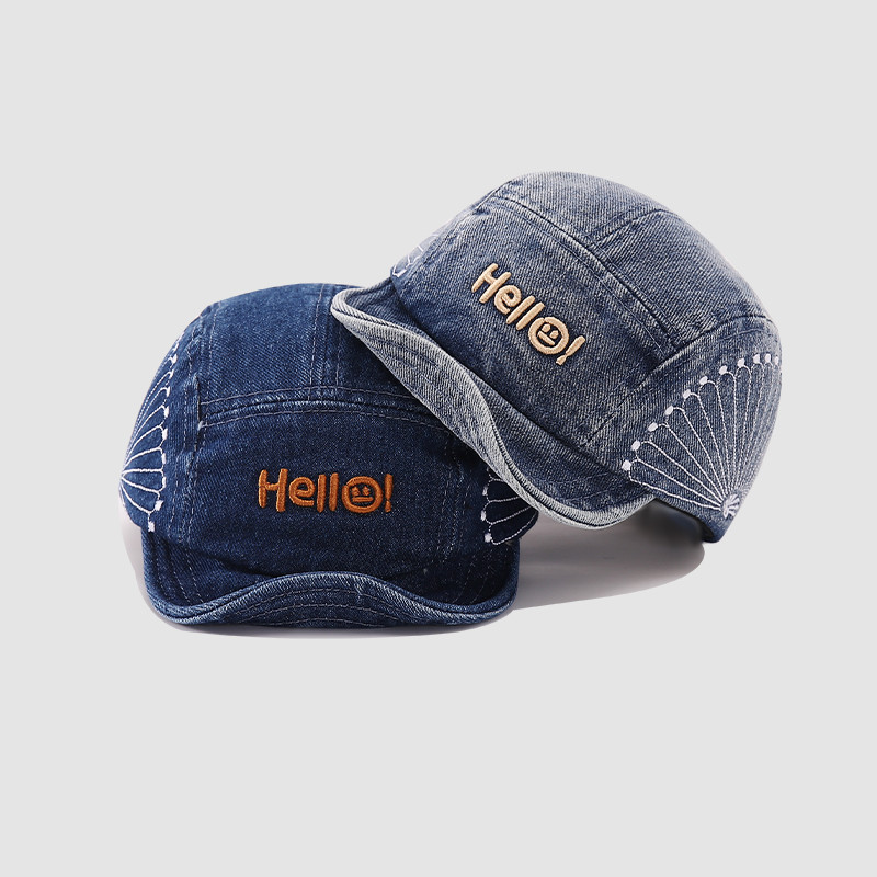 Sombreros de bebé de otoño INS blando sombrero vaquero retro para niños niñas sombrero de verano sombrero sombrero de béisbol