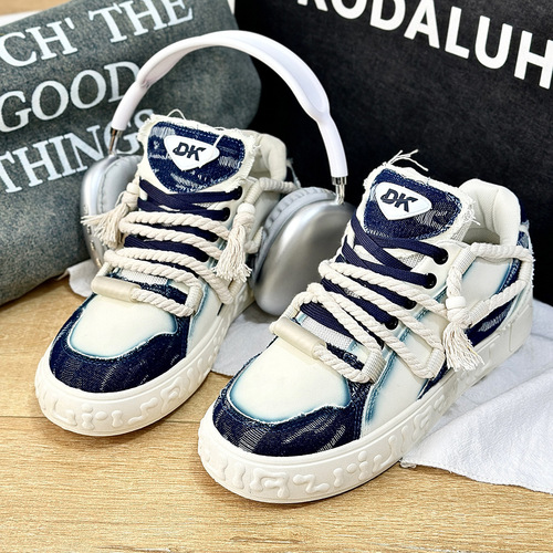  Autumn New Men's Shoes Student Casual Shoes Korean Style Trendy Skate Shoes Men's Travel Shoes Dropshipping One Piece