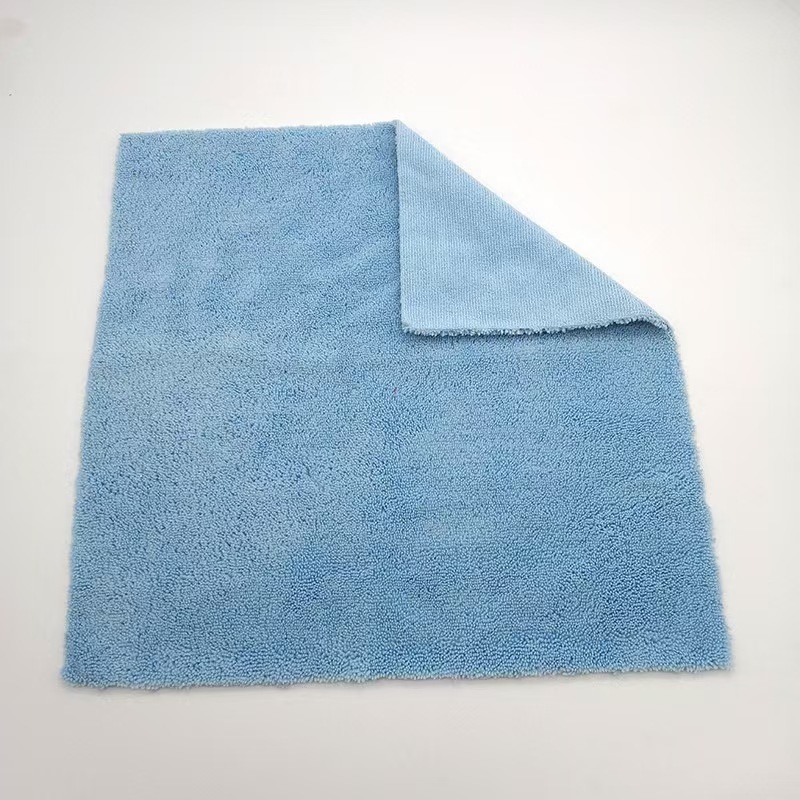 toalla de tejer de urdimbre para lavado de automóviles, toalla de tejido plano de microfibra al por mayor, absorción de agua, limpieza de vidrio, lavado de automóviles grande