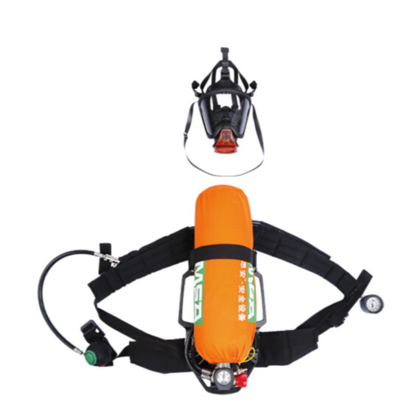 梅思安MSA正压空气呼吸器AX2100紧急逃生6.8L碳纤维气瓶10165419