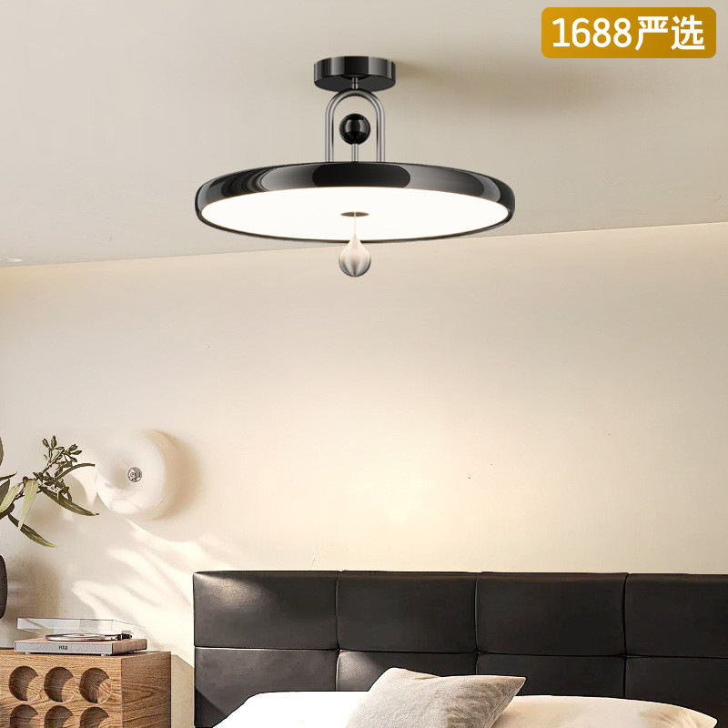 [Seleccionado cuidadosamente] 2025 nueva lámpara de techo de estilo antiguo lámpara de habitación de dormitorio principal retro francés lámpara de protección ocular de espectro completo