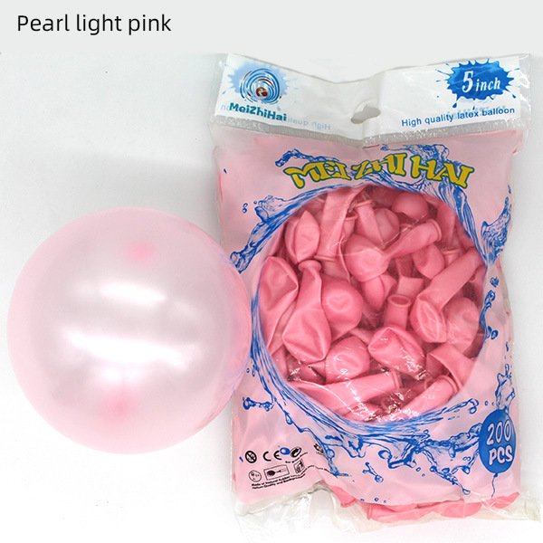 El mar de la belleza empuja el globo nacarado grueso para la decoración de la fiesta de cumpleaños