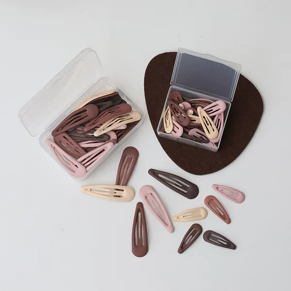 Bulk oil dripping rubber paint children's BB clip cute mini all-match bangs clip hairpin hairpin girls' hair accessories wholesale