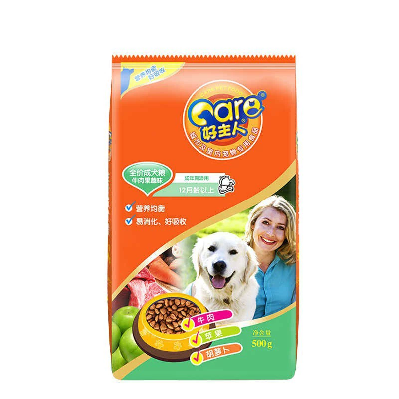Хороший мастер взрослый корм для собак взрослые собаки могут есть корм для собак говядина фруктовый и Овощной вкус завод оптом 1 кг