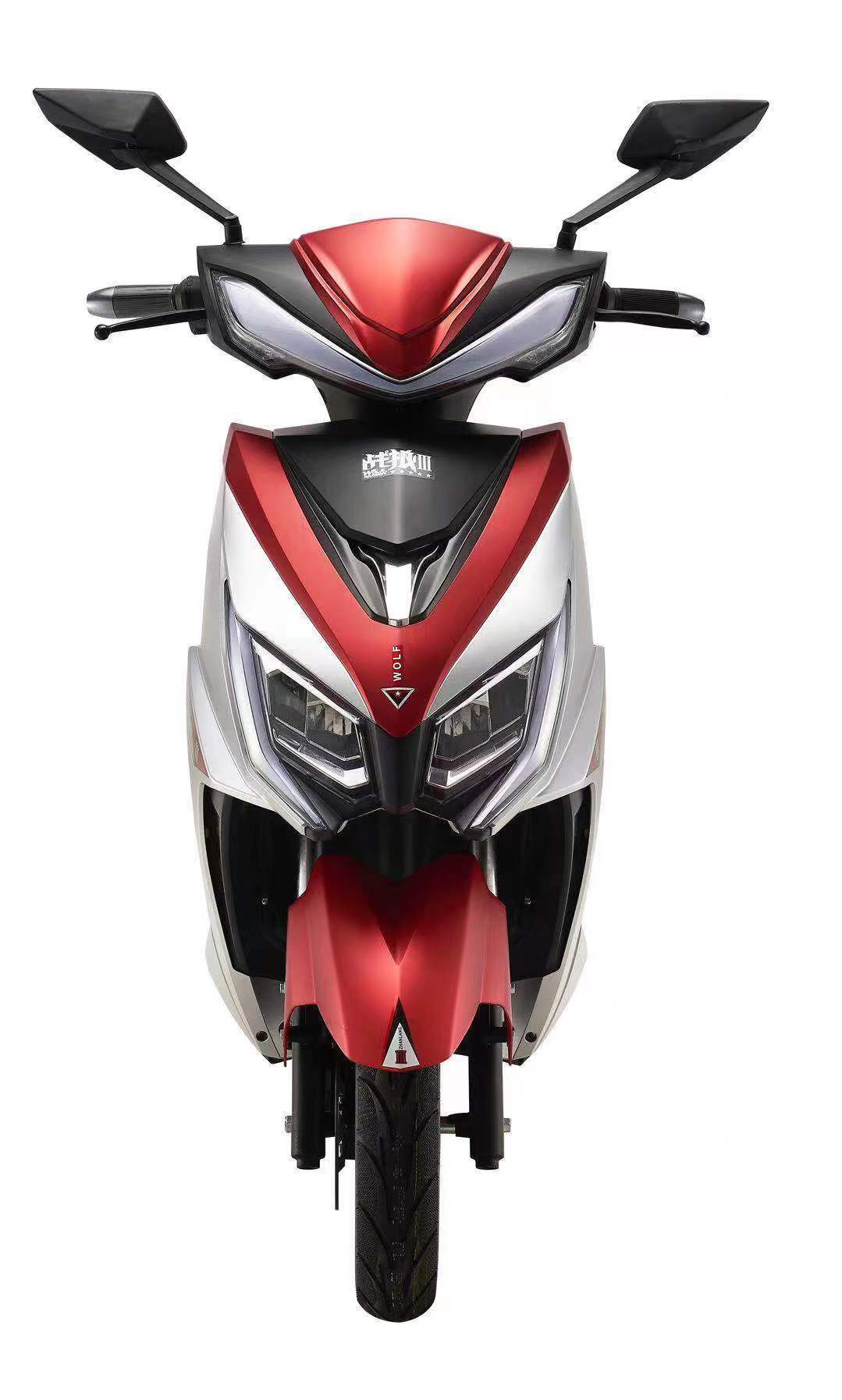 Cross-Border Wholesale 1500W72V High-Speed Electric Motorcycle with Long Range and High Power for Adult Delivery Riding