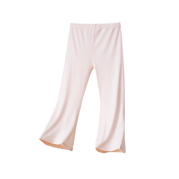 Fuchsia antibacterial flared trousers