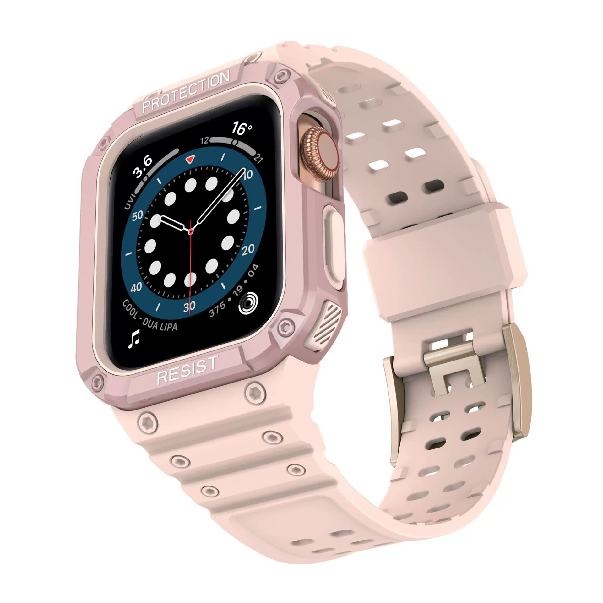 Соответствующие ремешки для Apple Watch IWATCH98765432, чувствительный силикон тибетский, оптом TPU+PC корпус