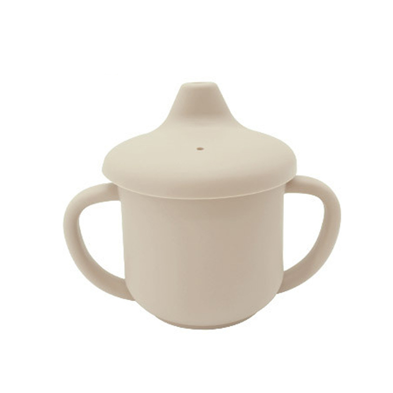 젖꼭지 컵 128g: 쌀 흰색