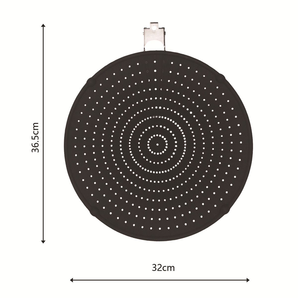 Amazon para grasa de silicona plegable malla de silicona cubierta de olla 12,5 pulgadas de acero inoxidable salpicaduras de aceite
