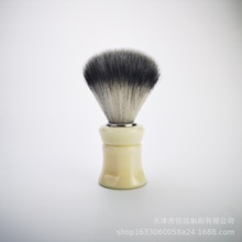 厂家供应  软毛胡须刷 批量生产 定购  三色尼龙丝剃须刷