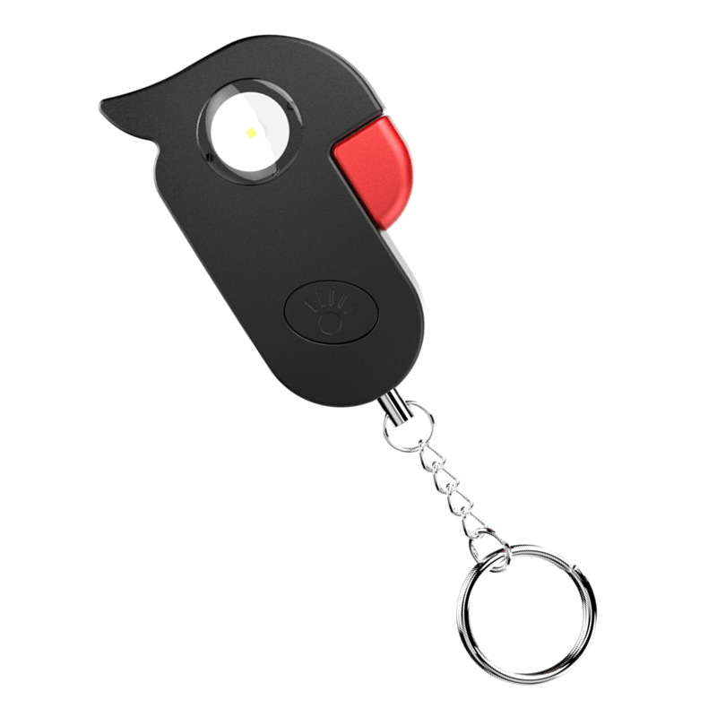 Alarma Personal en Forma de Pájaro con Llavero 130 dB Con Luz LED para Autodefensa image 7