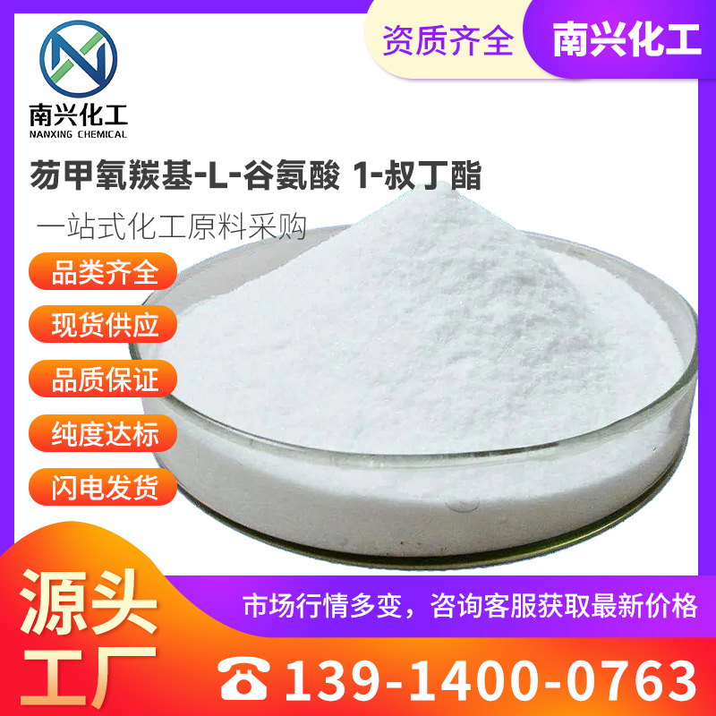 现货供应 芴甲氧羰基-L-谷氨酸 1-叔丁酯 84793-07-7