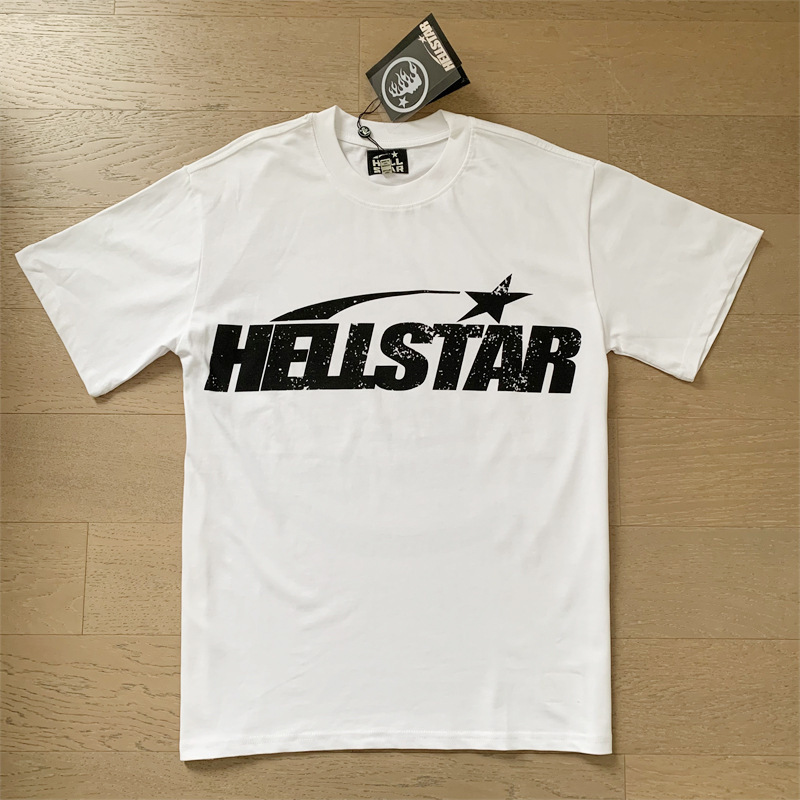 美潮地獄の星insと同じレトロなプリント上着男女のカジュアルなファッション綿の水洗い半袖tシャツ|undefined