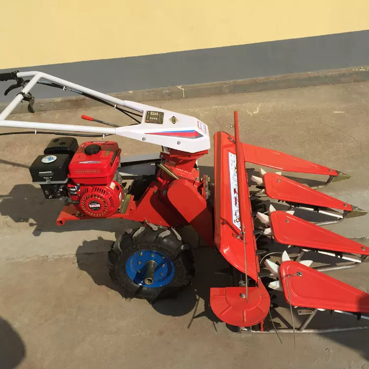 家用小型割晒机 柴油一体割倒放片机 80宽幅割晒机