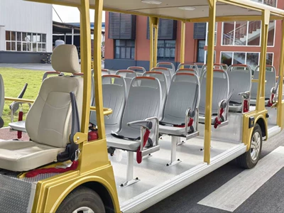 vehicle, Elektrikli qolf avtomobilləri