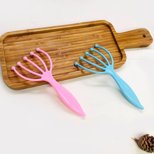 Head massager to relax scalp claws to relieve insomnia massage claws five-claw steel ball massager head scratching and itching device