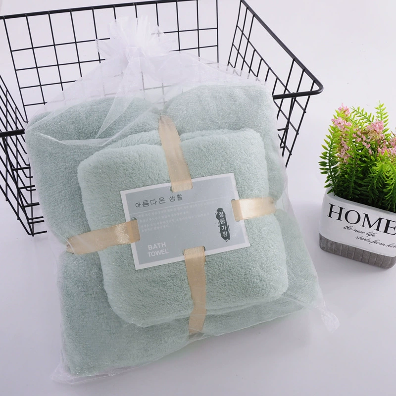 Coral set, soft dry bath towel for children and adults for home use, wholesale, Birthday gift