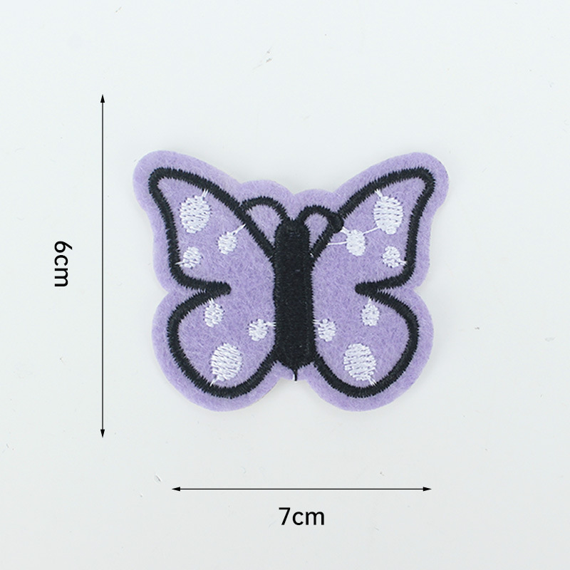 Círculo de bordado de computadora dibujos animados bordados pegatinas de tela letras bordadas pegatinas de toallas bordadas pegatinas de ropa zapatos sombreros