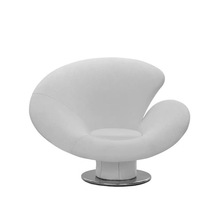 戈尔曼马蹄莲设计师椅子创意休闲椅客厅单人莲花型花瓣椅花朵椅