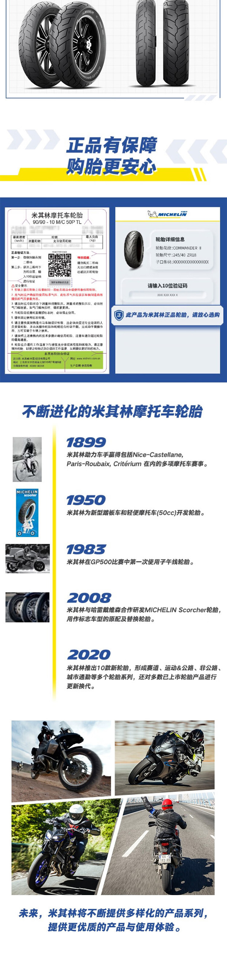 Michelin Scorcher31 Motorcycle Tire American Cruise Original Harley Applicable Fat 883 Street Fighter x4