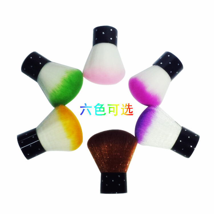 少額卸売りの新しいネイルツールマニキュアは粉塵洗浄ブラシを塗って頬紅ブラシキノコブラシを塗ってネイルブラシを塗った|undefined