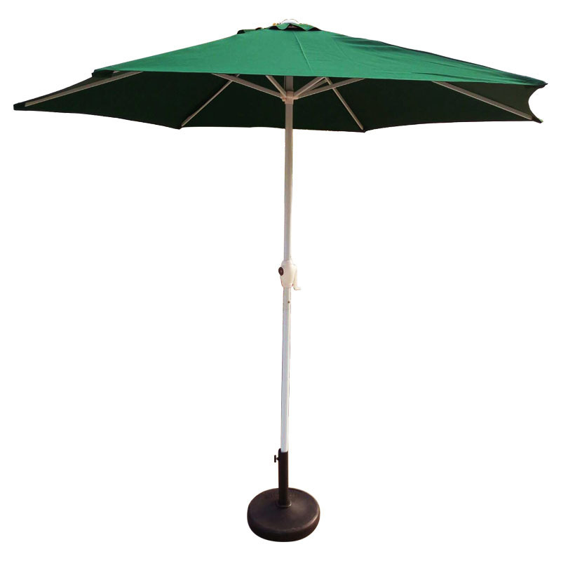 square umbrella solar-powered for commercial use