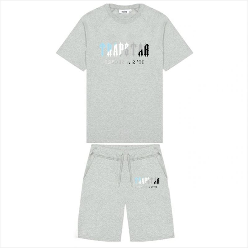 Conjunto de Verano 2025, Camiseta de Manga Corta y Pantalones Cortos, Estilo Casual, Versátil, Deportivo, Cuello Redondo, Delgada, Unisex, Dos Piezas