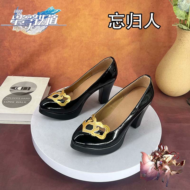 Star Dome Railway Forgetful Косплей Обувь для девочек Лоли Аниме Комикс Выставочная игра 8 см Высокие каблуки для выступлений