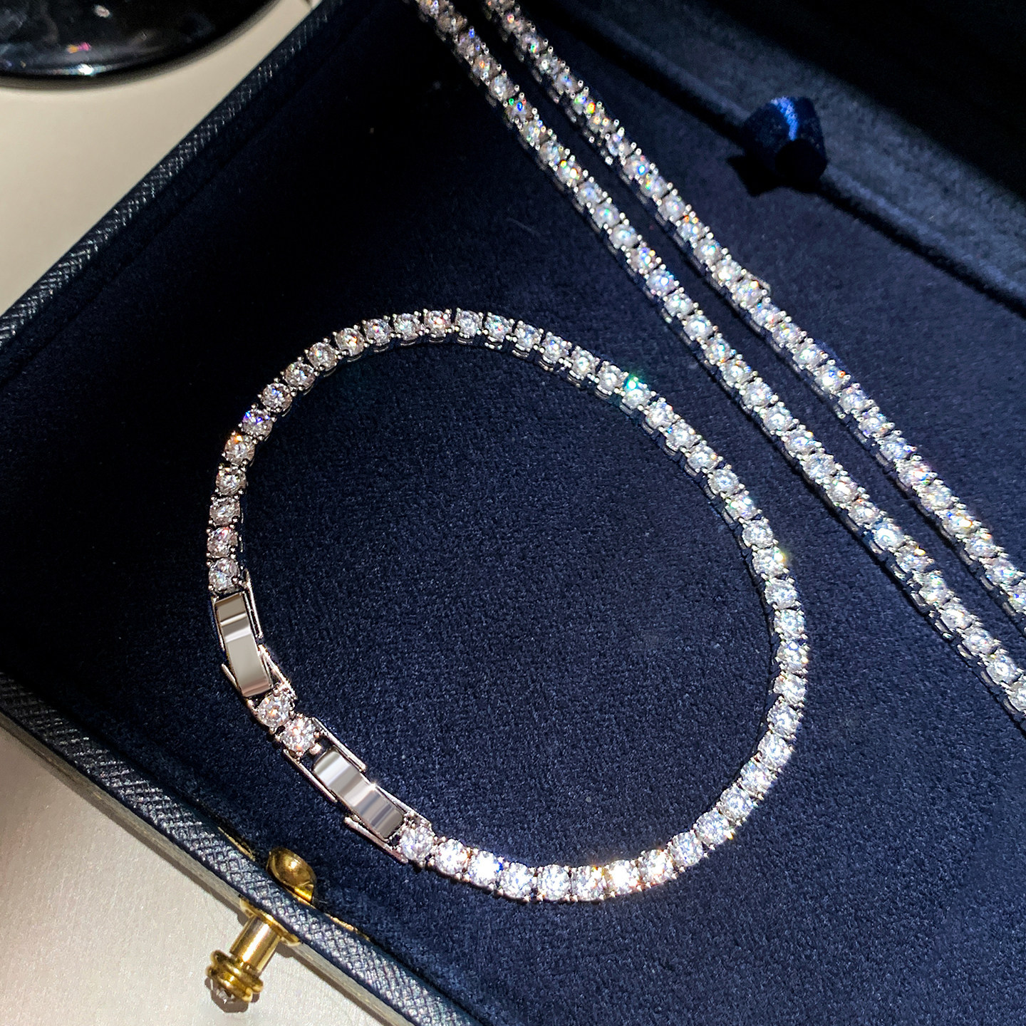 Silver, extremely beautiful, full of zircon tennis bracelet for women, summer 2026 new model, light luxury, niche, exquisite and elegant jewelry