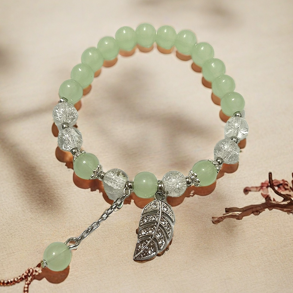 Pulsera de Lirio de los Valles Súper Hada, Promoción Especial 2025, para Mujer, Fresca y Única, Sensación de Alta Gama, Regalo de Pulsera con Cuentas para Mejor Amiga Estudiantil