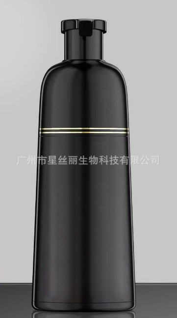 Tinte para el cabello especial transfronterizo, el negro no se desvanece, cubre el cabello blanco, una planta de cabello negro y negro, tinte para el cabello con burbujas para el hogar